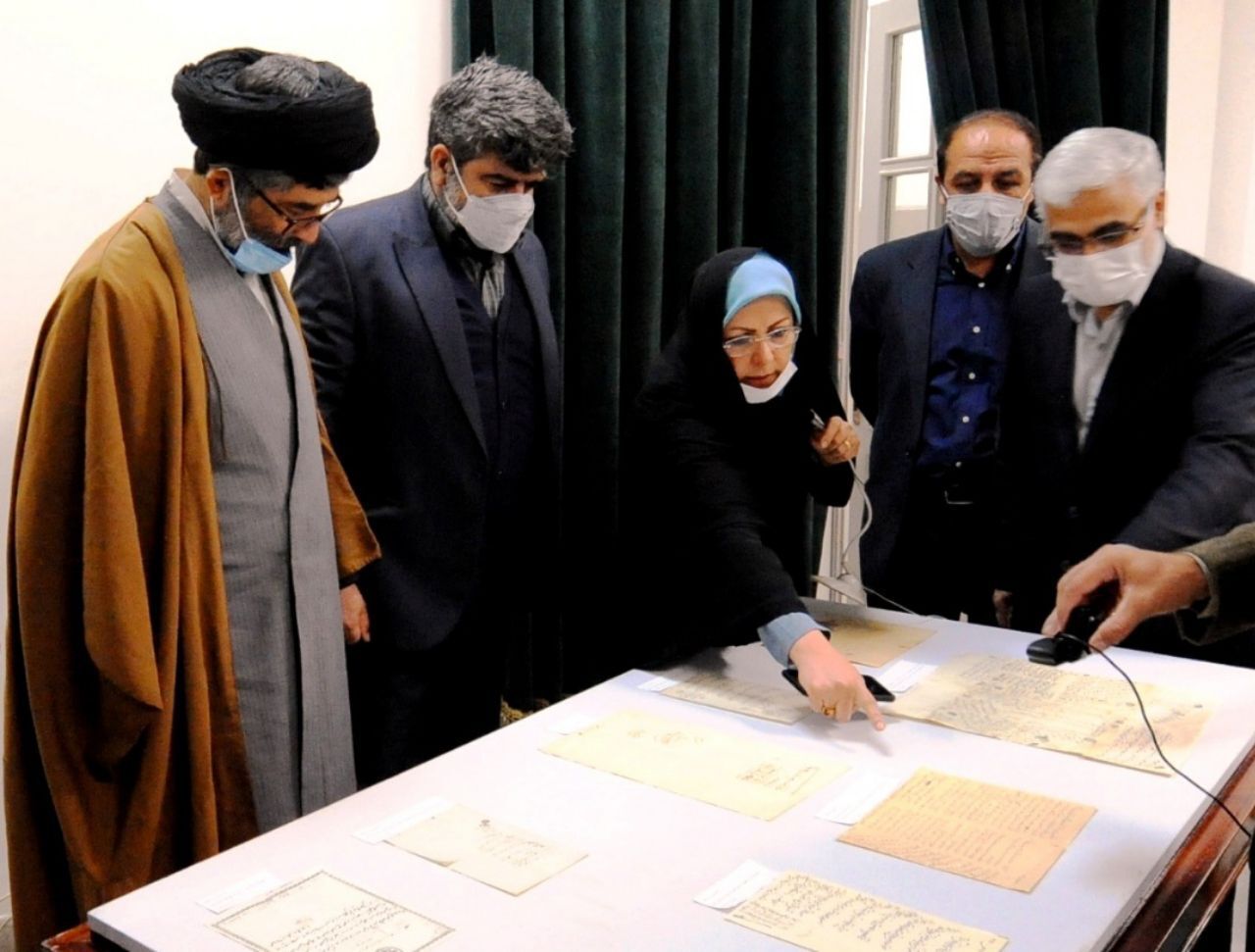 اسناد تاریخی حرم حضرت عبدالعظیم حسنی در مشهد رونمایی
شد