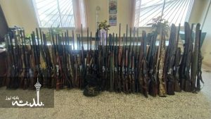 کشف کلکسیونی از سلاح‌های شکاری در مازندران