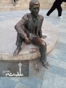 سرقت کفش مجسمه پرویز تناولی در پارک شفق!