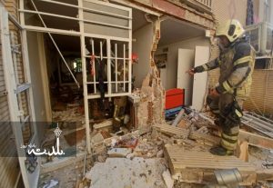 مصدومیت پنج نفر در پی انفجار ساختمان مسکونی در تهرانپارس