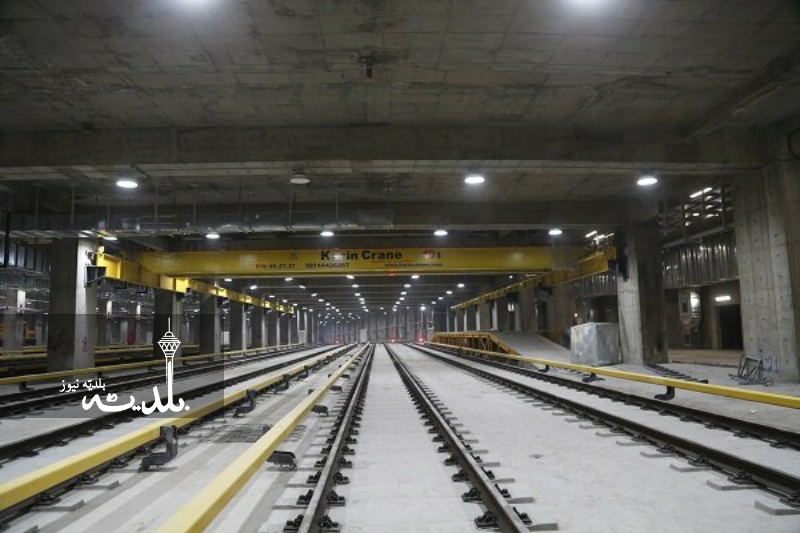 بزرگترین پایانه زیرزمینی قطارهای شهری در کشور شنبه افتتاح می‌شود