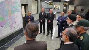 افتتاح ۴ ایستگاه مترو و آغاز عملیات حفاری خط ۱۰ مترو با حضور رئیس‌جمهور