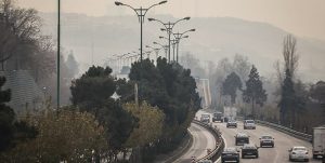 ۴ شهر تهران در وضعیت قرمز آلودگی هوا