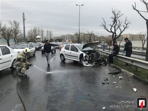 ثبت بیش‌از ۳۵۰۰ حادثه ترافیکی طی هفته گذشته در تهران
